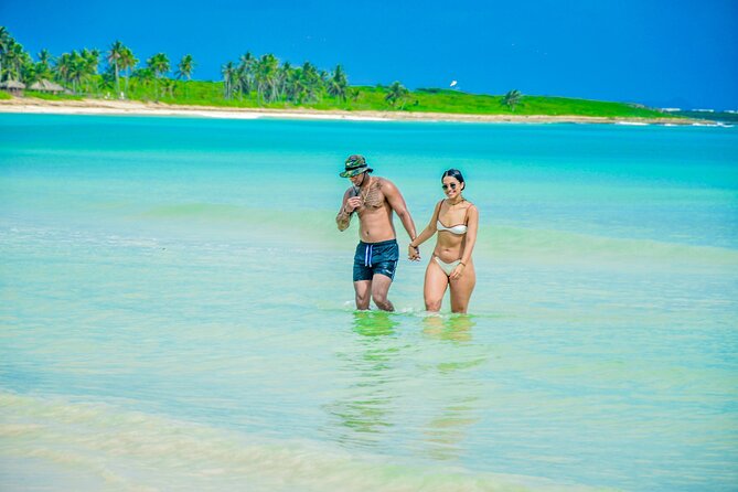 ATV Adventure to Water Cave and Macao Beach in Punta Cana - Playa Macao Beach: Limestone Cliffs, Cooling Off, and Staying Sane Around Sellers