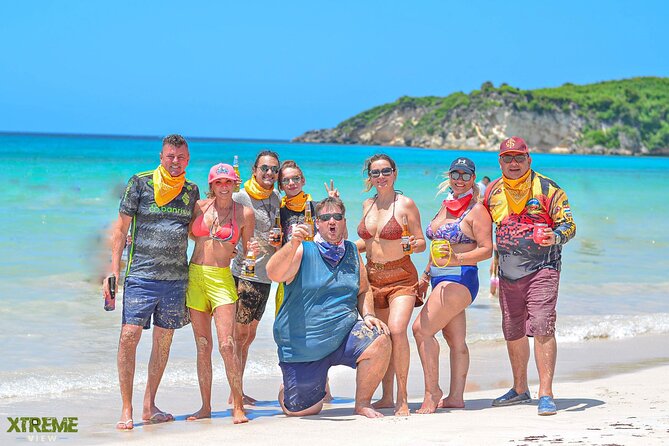 ATV Adventure to Water taino Cave and Macao Beach in Punta Cana - Stop 3: Macao Beach Break with Limestone Cliffs