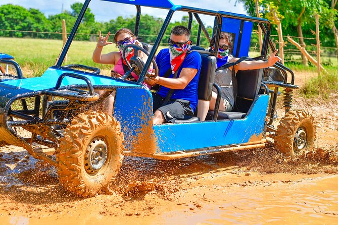 ATV Buggy Adventure to Macao Beach and Water Cave in Punta Cana - Stop 2: Los Hoyos del Salado (Blue Water cenote) cave swim