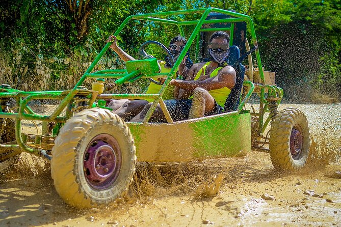 Buggy Adventure to Water Cave and Macoa Beach with Coffee Taste - Water cave swim with fresh water: the real star moment