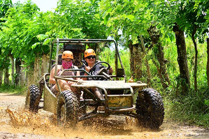 Buggy Ride, Horseback, Zipline,Eco Farm,Macao Beach - Zipline between trees: where the adrenaline peaks