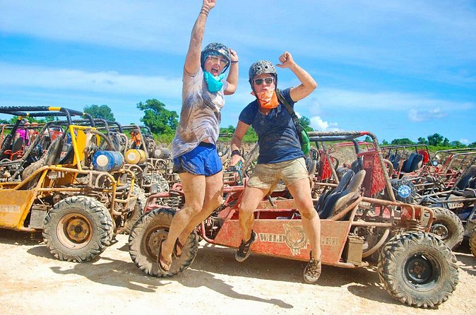 Buggy Tour Punta Cana Extreme Adventure - Stop 3: the underground cave swim with natural water