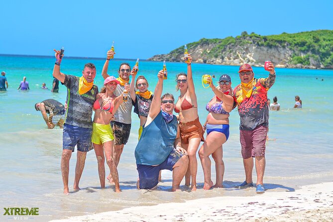 Buggy Tour Punta Cana: MagicalCaves ,Dream Beaches & Culture - Macao Beach: Reset After Mud, With Soft Sand and Cliff Views