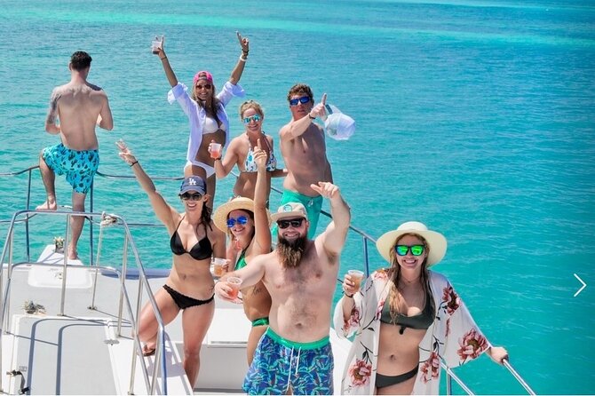 Catamaran Booze Cruise And Snorkeling Punta Cana - Adults Only - Where to Meet Going Party Boat: Bávaro Beach Logistics That Affect Your Mood