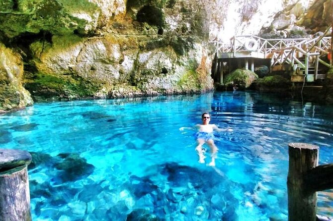 Extreme Boogie Tour in Punta Cana, Macao Beach and Cenote - Blue Water Cenote: Cooling Off in an Underground Cave