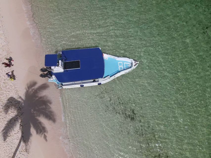 From La Romana: Saona Island for Aida Cruises Passengers - Natural pool finish: shallow-water fun and the starfish rule