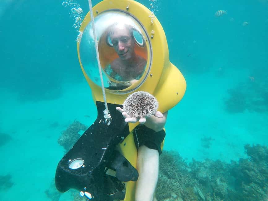 From Punta Cana: ScubaDoo, Snorkel & Glass Bottom Boat Tour - The ScubaDoo session: 15–20 minutes at 3 to 5 meters