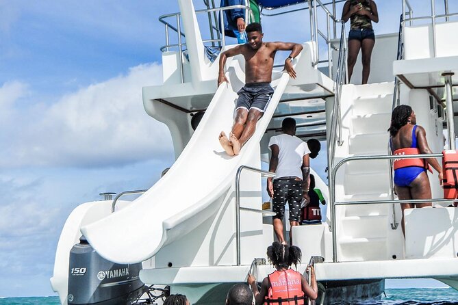 Party Boat Catamaran with Snorkeling from Punta Cana - Natural Pool Break: Good for Cooling Off, Not Always for Deep Water Dreams