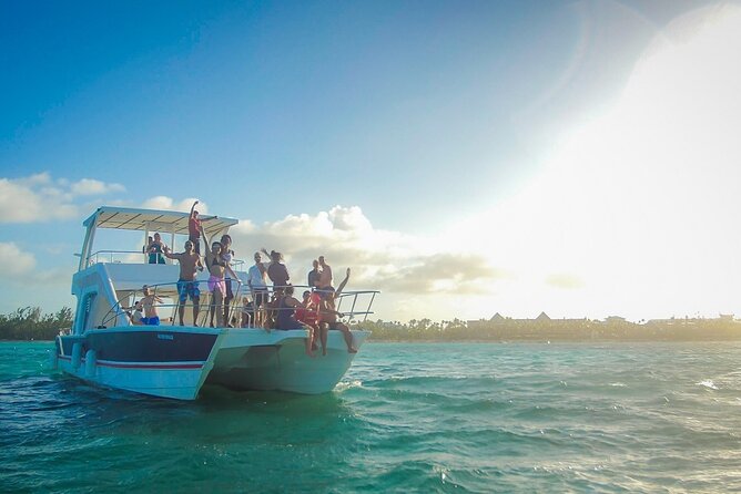 Party Boat /View Dolphins / Snorkling /Free Drinks and Transportation - Slides and Open Water Fun: The Part Most People Remember