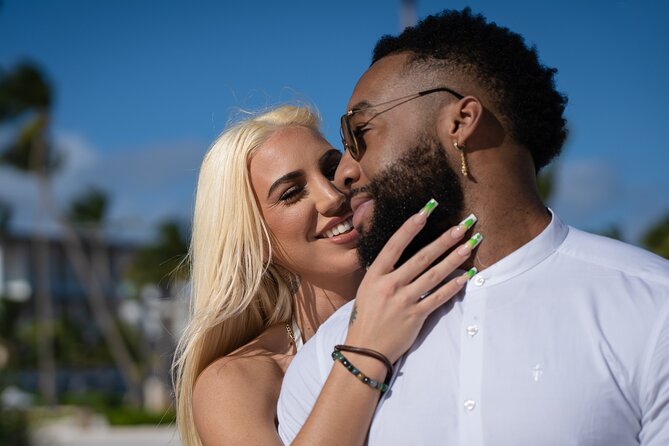 Photographer in Punta Cana, professional photo shoot - What you actually get after the shoot: 100–120 edited photos plus 10 glossy retouches