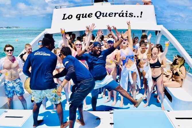 Private Catamaran Cruise with Slide & unlimited drinks - Snorkeling stops at Bávaro Beach: how to get the most fish time
