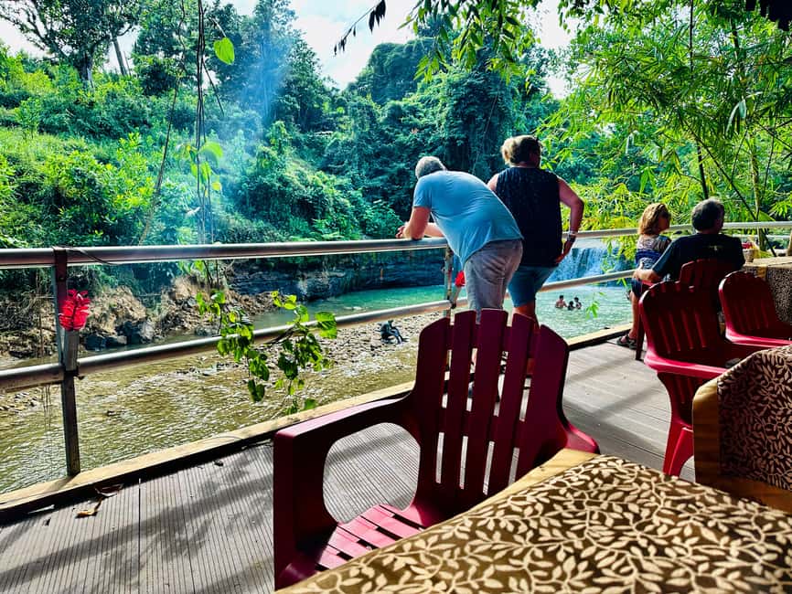 Punta Cana: 3-in-1 Adventure Haitises Park Waterfall Montaña - Rancho Salto Yanigua: the waterfall, the clay, and the cocoa/coffee story