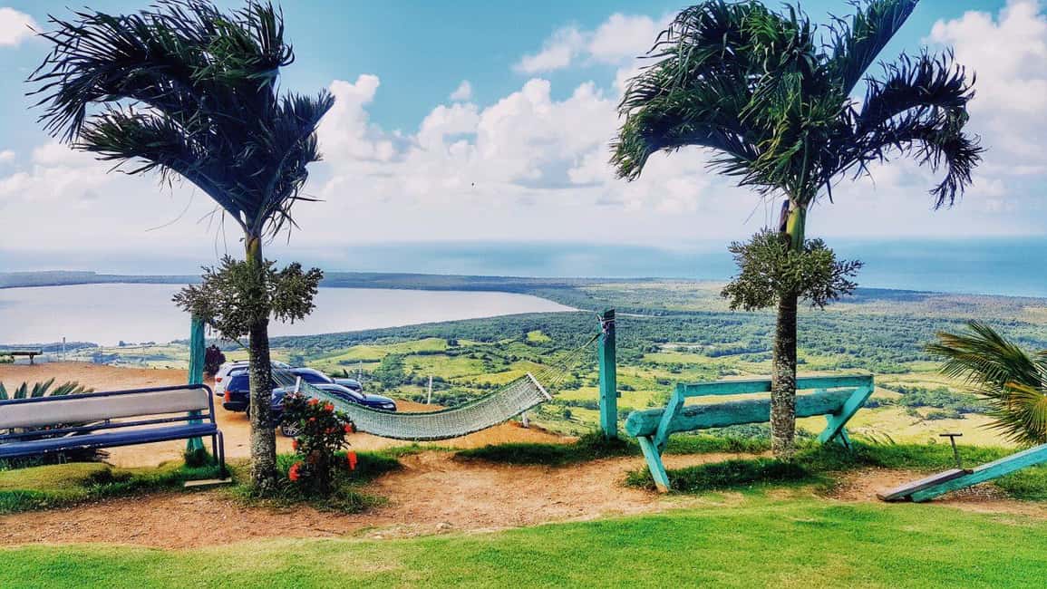 Punta Cana: 3-in-1 Adventure Haitises Park Waterfall Montaña - Montaña Redonda: swings, hammocks, and the mountain-safari ride