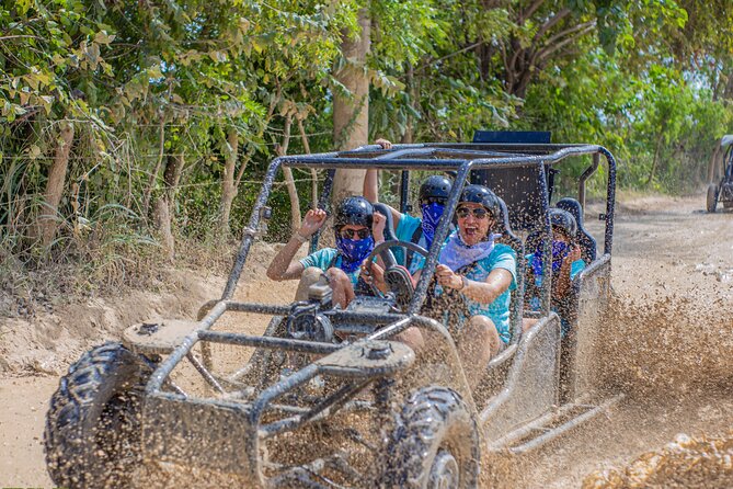 Punta Cana 4 Hours Buggy Tour Cave Macao Beach Free Pick Up - The Safari truck start: Punta Cana city tour then ranch instructions