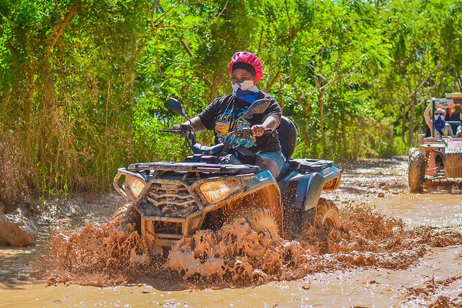 Punta Cana ATV Adventure - Crystal-clear water cave and the underground river experience