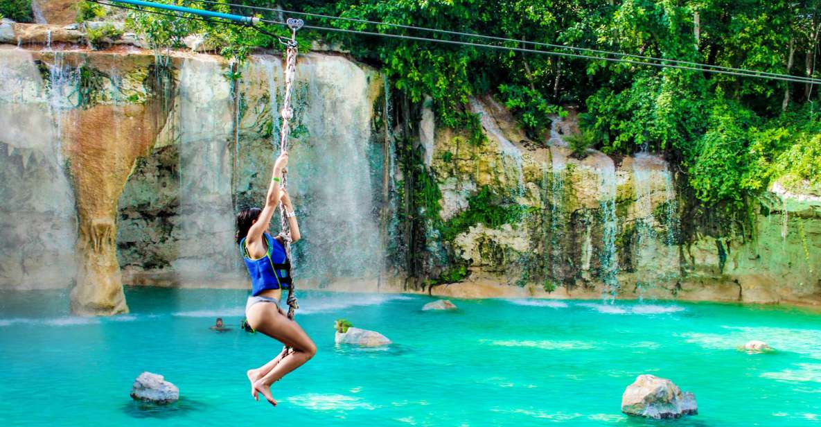 Punta Cana: Blue Hole and Scape Park Cap Cana Entry Ticket - Iguanaland and Rope Runners: when you want thrills without the full chaos