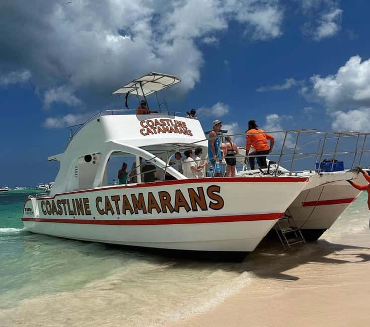 Punta Cana: Booze Cruise with Snorkel and Natural Pool Stop - A party-forward catamaran in Punta Cana, with real snorkeling time