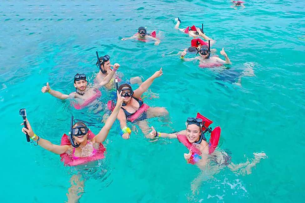Punta Cana: Catamaran Boat Party with Unlimited Drinks - The Natural Ocean Pool Stop: A Different Kind of Relaxation