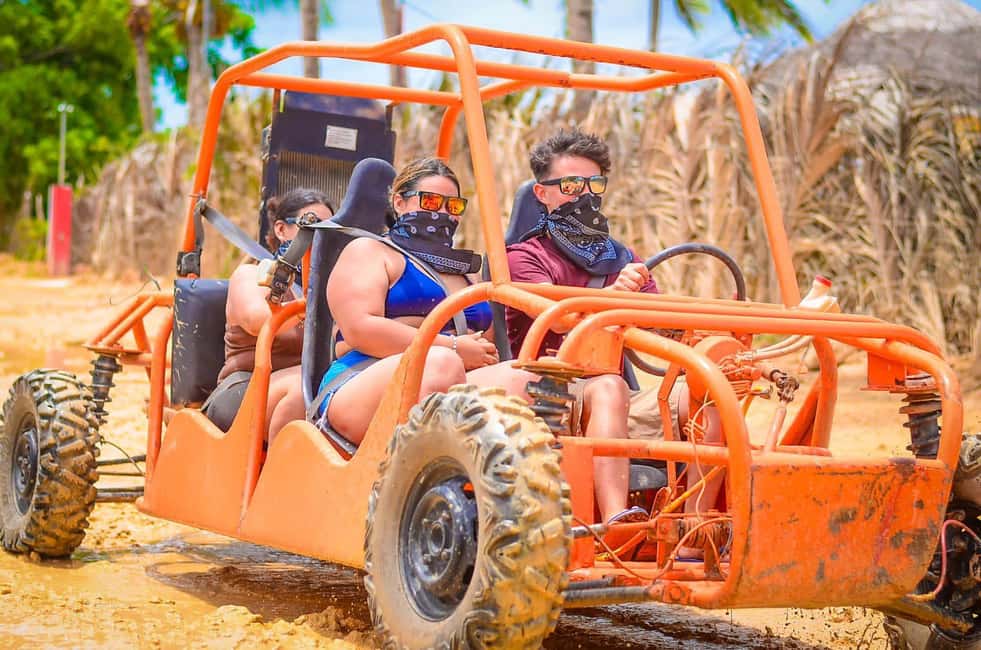 Punta Cana: Countryside and Macao Beach Half-Day Buggy Tour - The 25-Foot Water Cave: Swim Time With Limestone Cliffs