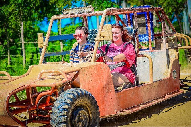 Punta Cana Family Wild Buggy Eco Adventure - At the ranch: safety first, then engine-on fun