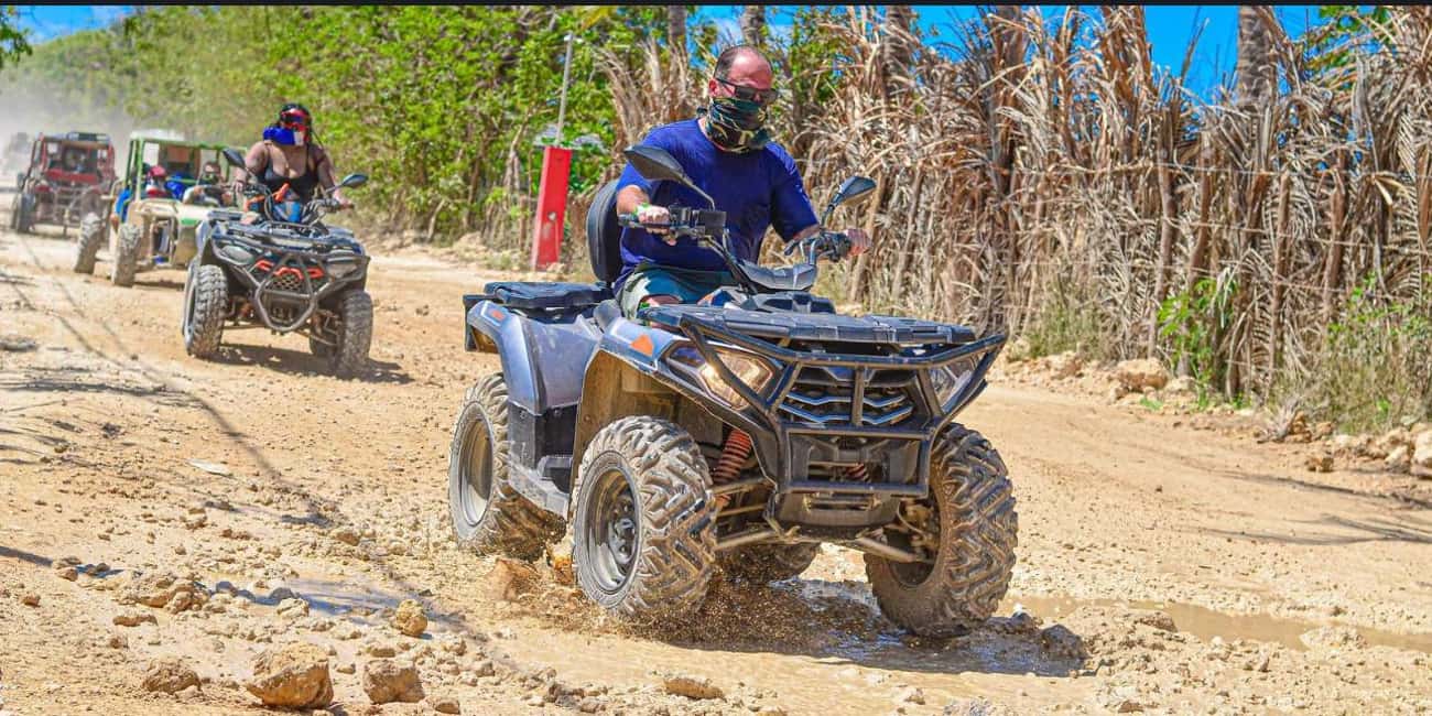 Punta Cana: Half-Day Buggy Tour with PickUp & Macao Beach - Macao Beach Time: Sand, Waves, and Limestone Cliffs