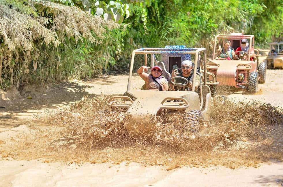 Punta Cana: Macao Beach Buggy Lagoon Cave Tour - Macao Beach: A Calm Swim Break Away From the Resort Hubs