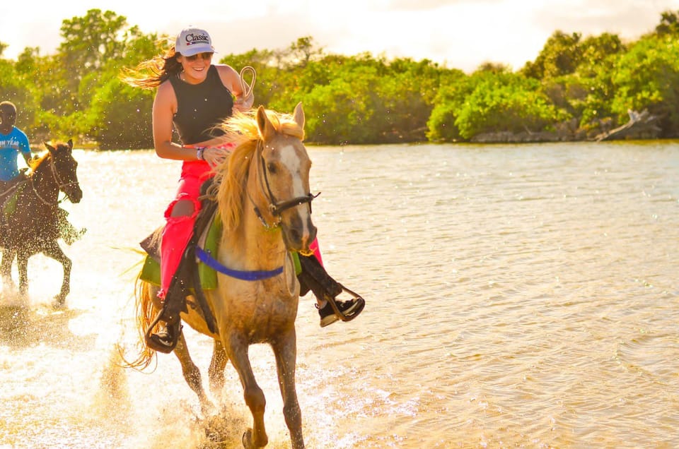 Punta Cana: Macao Beach & Forest Horseback Riding Tour - Macao Beach Time: Sand, Wind, and That Ocean-View Moment