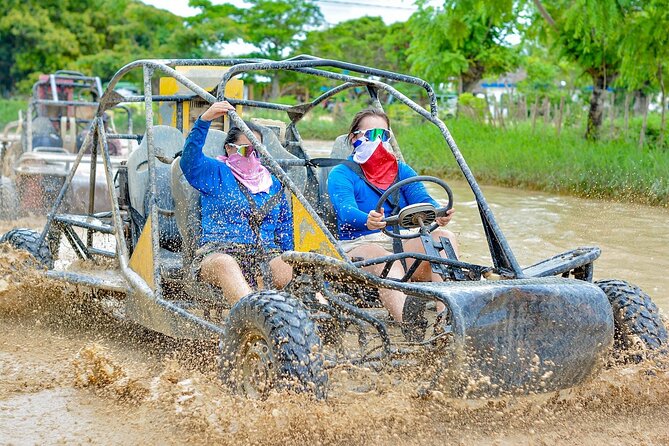 Punta Cana Off-Road Buggy Tour Macao Beach and Cave Experience - Stop 1: Bavaro Racing Punta Cana and the ATV Ranch Setup
