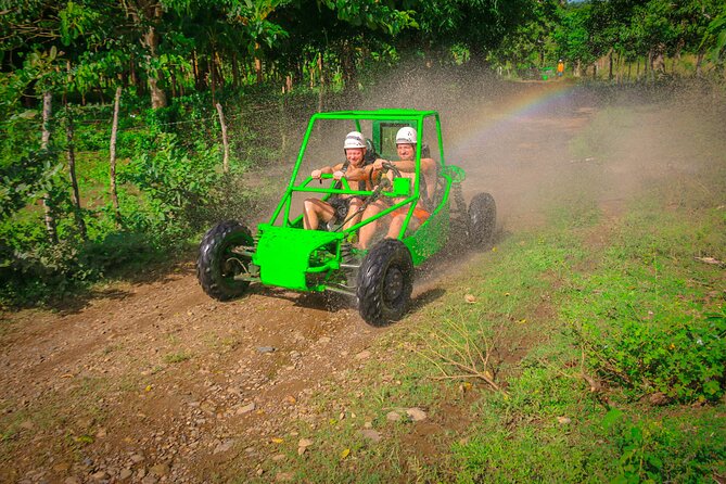 Punta Cana Zipline Adventure with Buggies and Horseback Riding - Dune buggies: speed, mud, and the river splash zone
