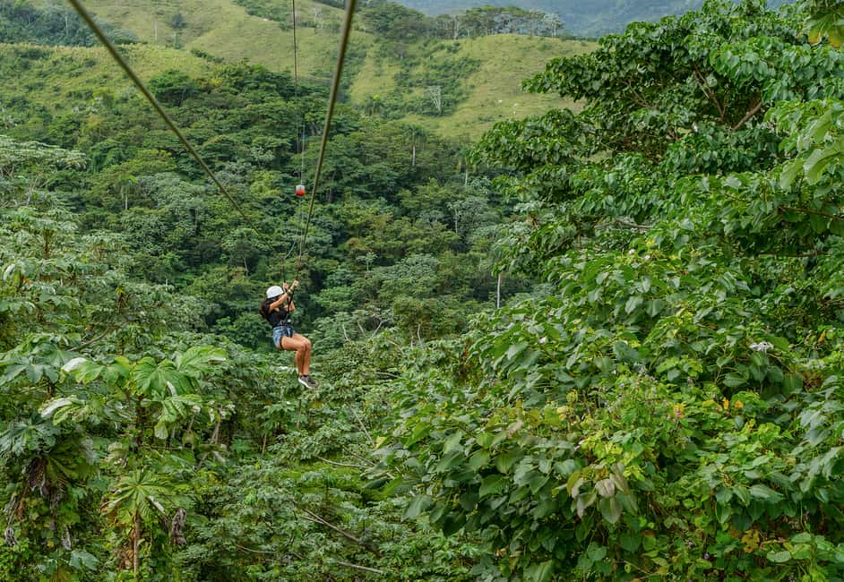 Punta Cana: Zipline, Chairlift, Buggy & Horse Ride Adventure - The zipline and Quick Jump combo: your adrenaline plan