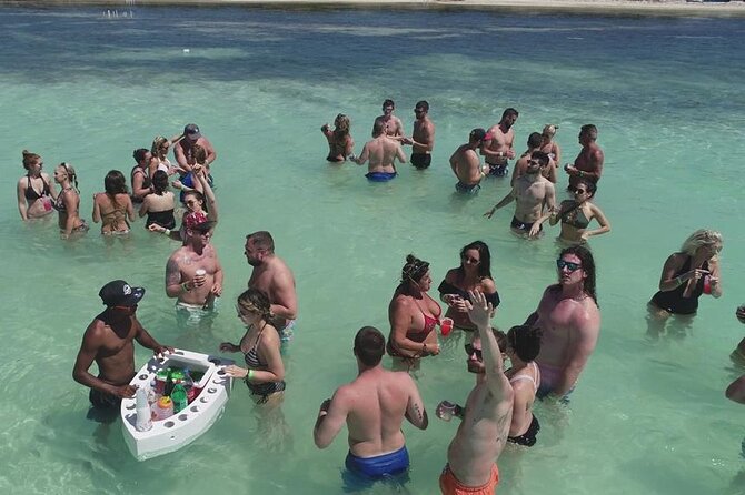 Sabina del Mar Party Boat VIP - Sandbar Party Time: Drinks, Dancing, and Shallow-Water Fun