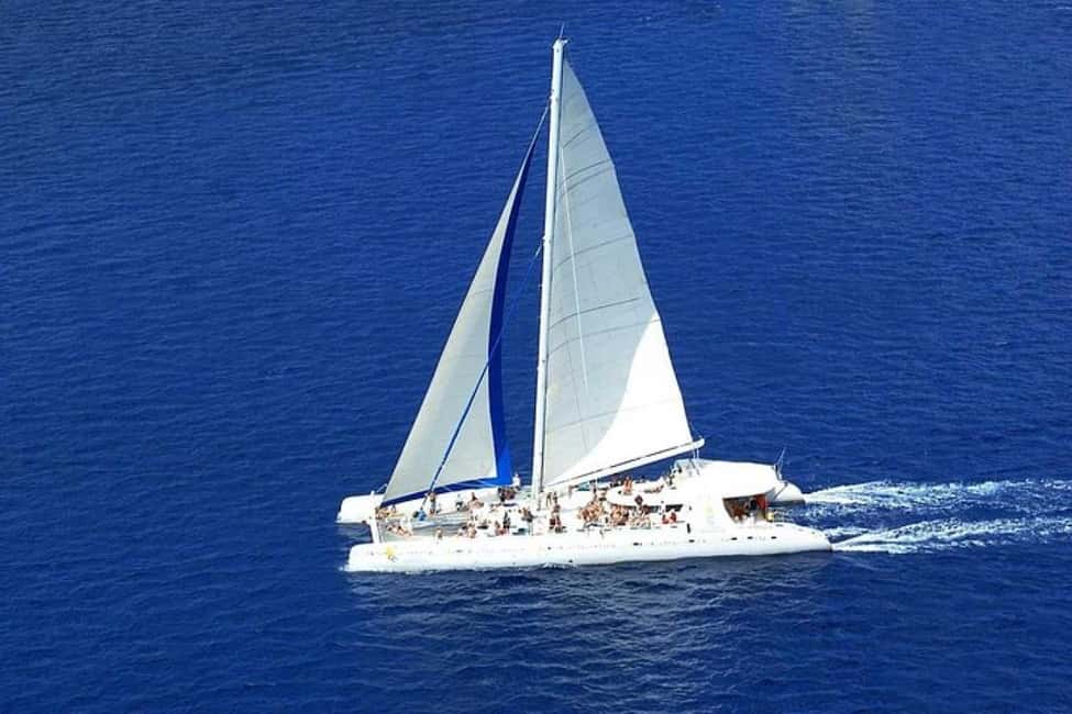 Saona Island: Catamaran/Speedboat Tour to a Dream Beach - The Boat Mix: Speedboat Plus Sailing Catamaran