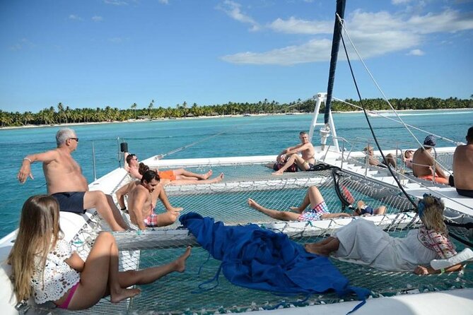 Saona Island Exclusive Beach All Inclusive from Punta Cana - The Onboard Party Atmosphere: Open Bar, Music, and Realistic Crowd Limits