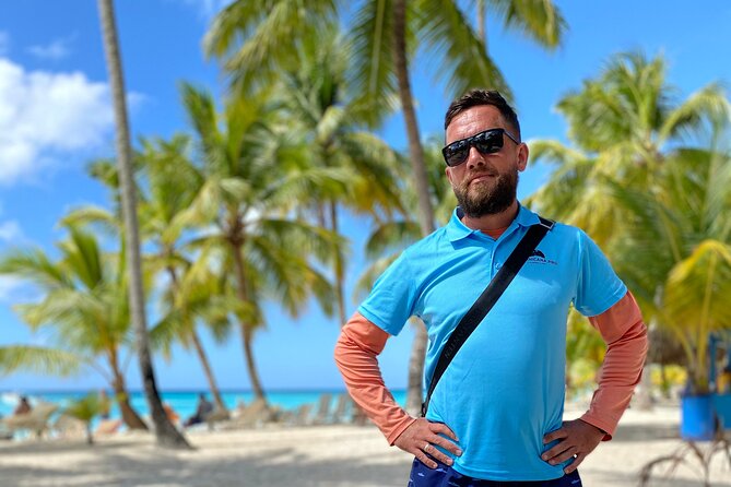 Saona Private Full-Day Tour from Punta Cana - Blue Lagoon on the return: starfish swimming and a champagne moment