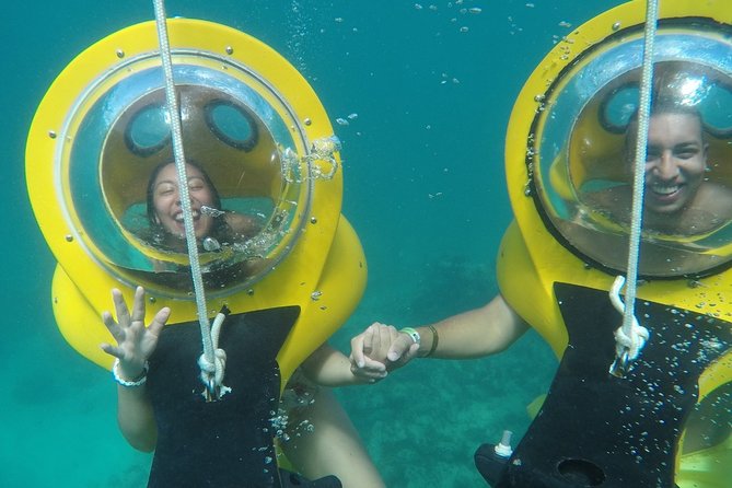 Scuba Doo - Diving Scooters in Punta Cana - Your Scuba Doo scooter session (about 15 minutes) under the clear dome