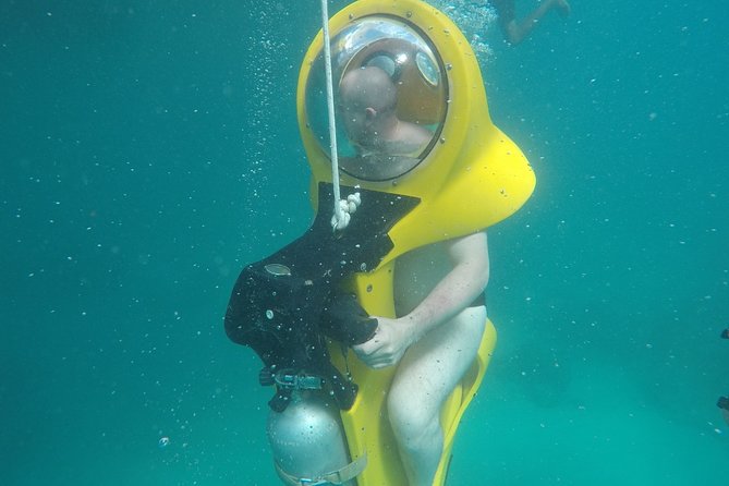 Scuba Doo - Diving Scooters in Punta Cana - Reef viewing meets “effortless” controls