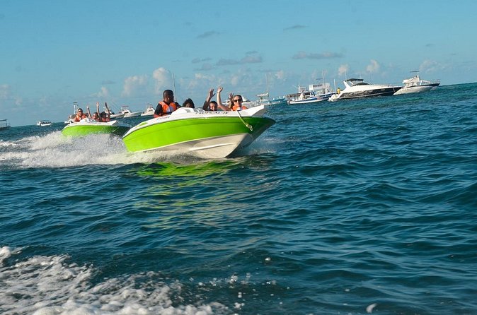 Speed Boats and Snorkeling in Punta Cana (Half Day) - The sandbar natural pool: easy swimming after the adrenaline