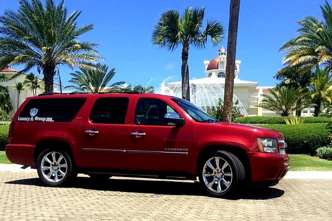 Transfers From Punta Cana Airport (PUJ)<=> To All Place at Uvero Alto Punta Cana - Families and small groups: up to 4 people, free baby seats